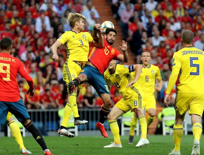 瑞典队vs西班牙队精彩视频